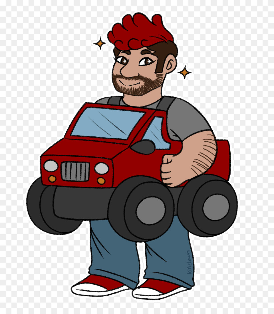 Obligatory Monster Truck Costume, Adult, Person, Man, Male Free Png Download