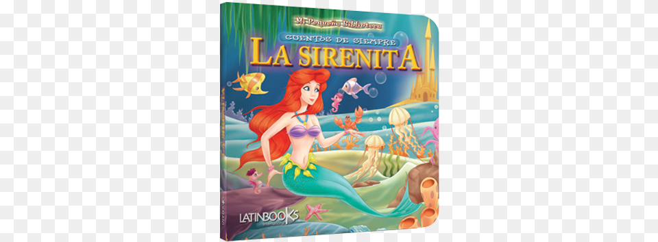 Obra De Cuento Sirenita, Book, Publication, Comics, Adult Free Png