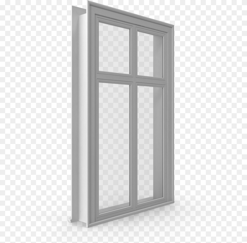 Obscure Transparent Window Frame Open View Remix, Door, Cabinet, Furniture Free Png Download