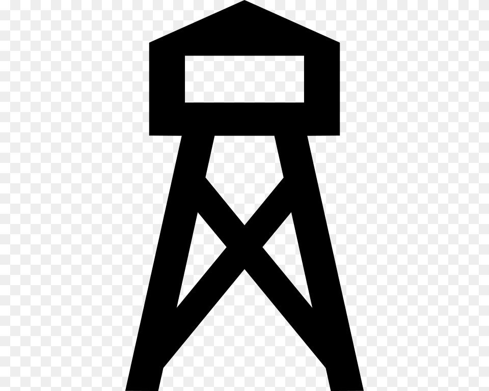 Observation Tower A Black, Gray Free Png