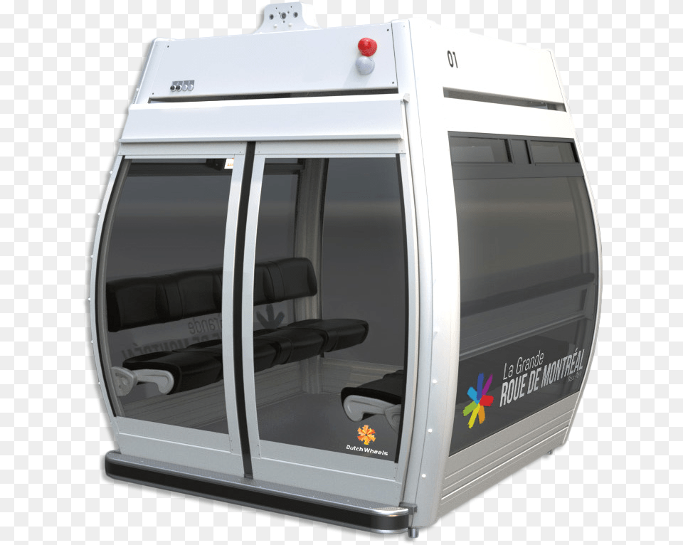 Observation Wheel Cabin Montreal Wheel Old Port, Transportation, Vehicle, Car Png Image