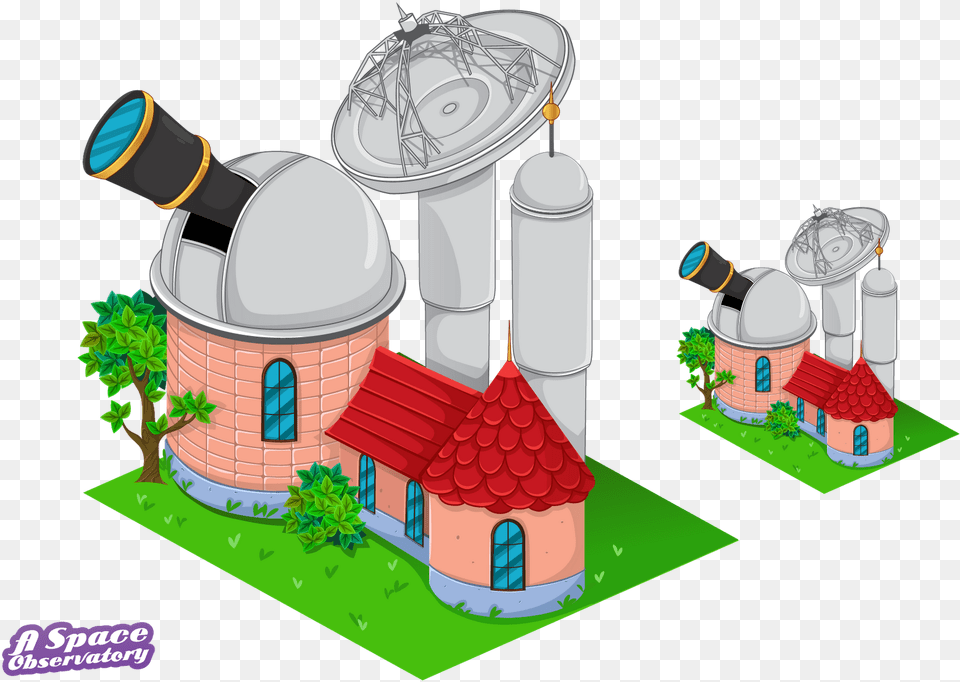 Observatory Cartoon Plunder Pirates Space Telescope Illustration, Neighborhood Png