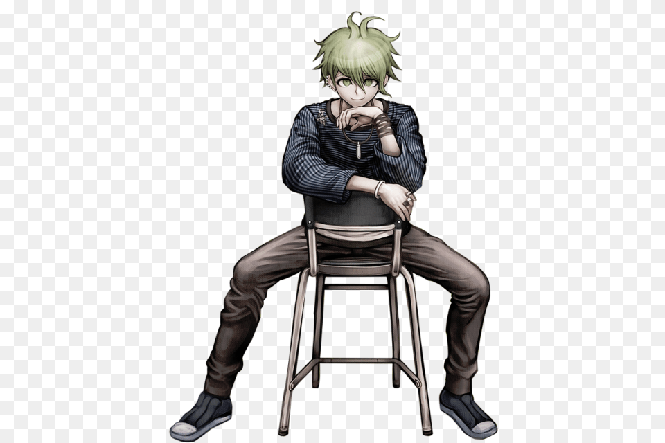 Observing Something For A While In Order To Analyze Rantaro Amami, Publication, Book, Comics, Adult Free Png
