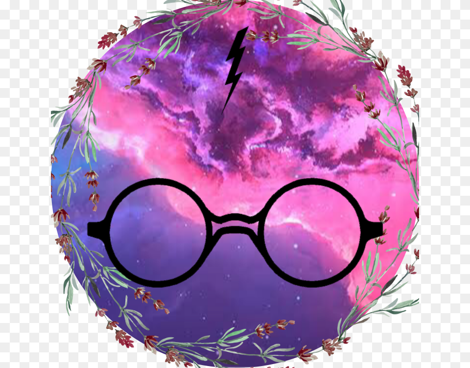 Obsessed Harrypotter Scar Xx Space Pink Wallpaper 4k Iphone, Accessories, Purple, Glasses, Food Free Png Download