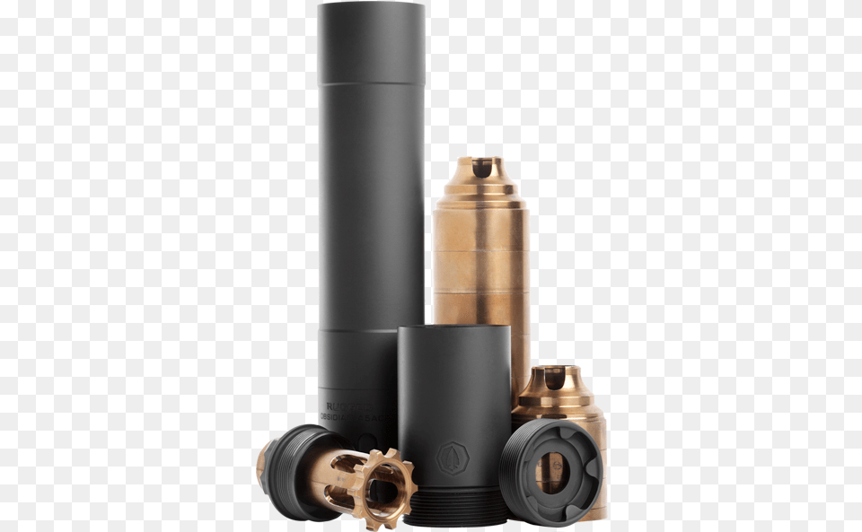 Obsidian 45 Suppressor 45 Cal Vs 300 Blackout Subsonic, Cylinder, Bronze, Bottle, Shaker Free Png Download