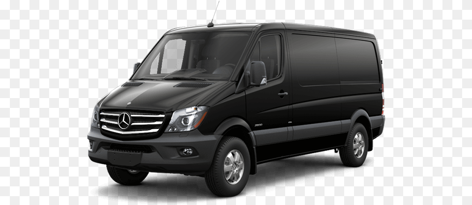 Obsidian Black Metallic 2017 Mercedes Benz Sprinter Passenger Van, Transportation, Vehicle, Caravan, Bus Free Transparent Png