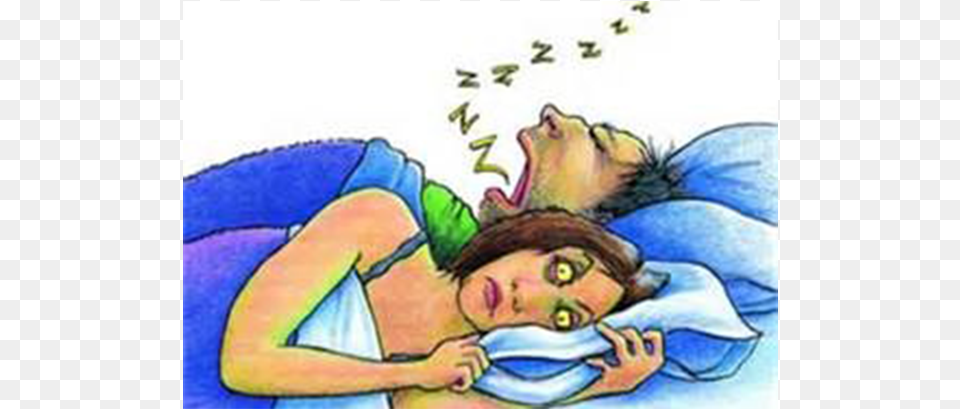 Obstructive Sleep Apnea, Sleeping, Person, Art, Comics Free Png Download