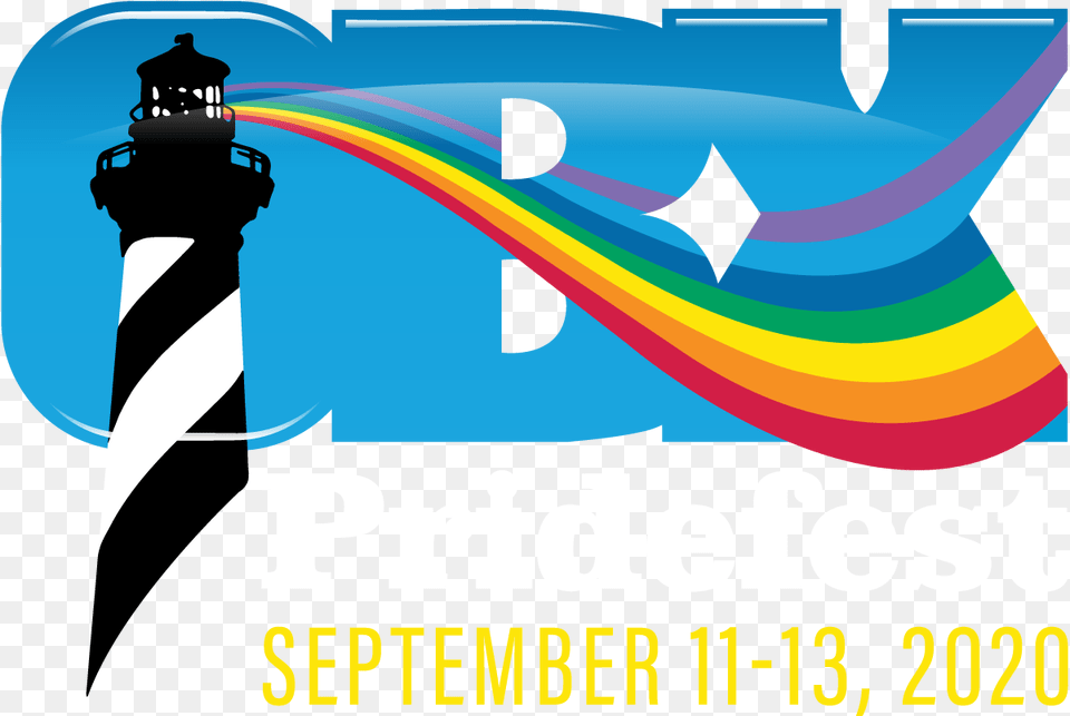 Obx Pridefest Graphic Design, Advertisement, Shark, Animal, Fish Free Png Download