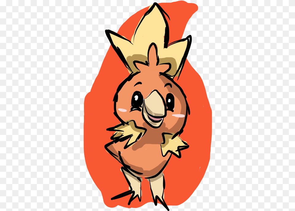 Oc Arthappy Chinese New Year Have A Torchic Cartoon, Baby, Person, Head Png
