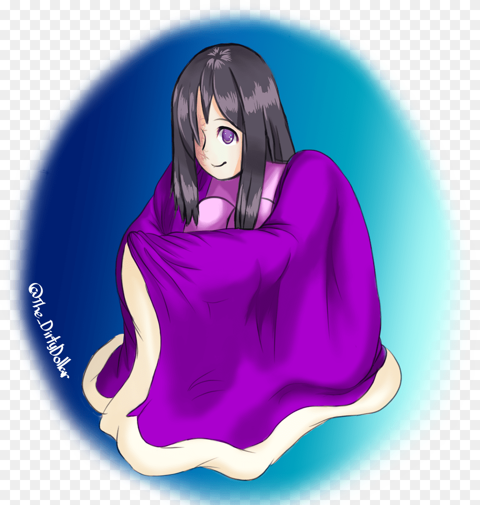 Oc Fanartjust A Snug Doki Hime Cut, Book, Comics, Purple, Publication Free Png Download