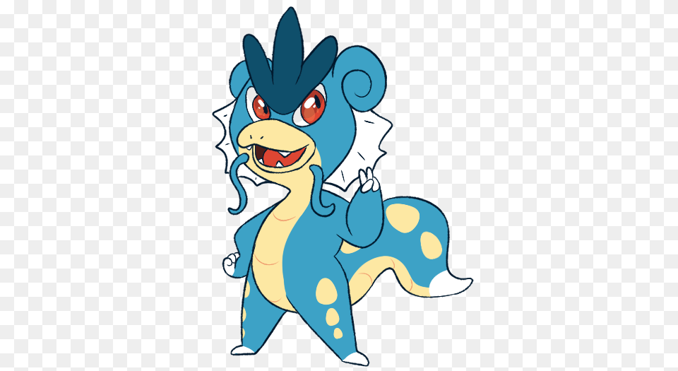 Oc Gyarados X Slowpoke Fusion Pokemon, Cartoon, Baby, Person, Book Free Png Download