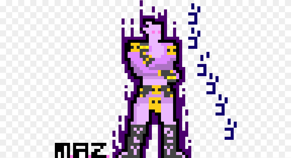 Oc Killer Queen Pixel Art, Purple Free Png Download