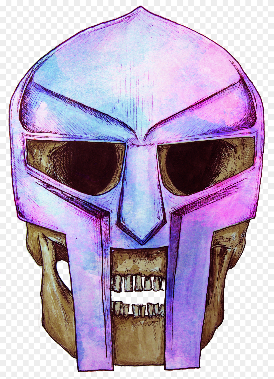 Oc Mf Doom Mask With Skull Mf Doom Mask Gold Png