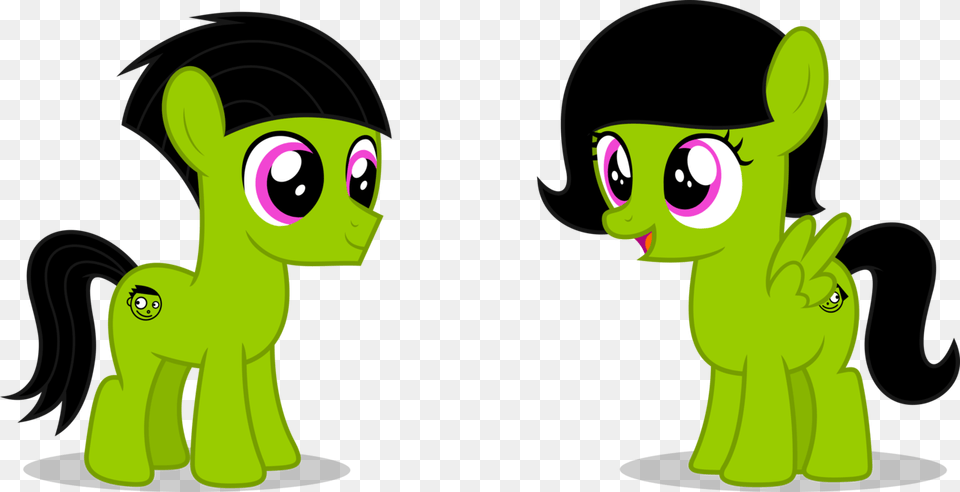 Oc Pbs Kids Ponified Pony Safe Simple Filename, Green, Alien, Animal, Bear Png
