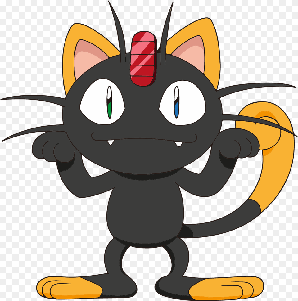 Oc Shiny Meowth Re Done Pokemon Cartoon, Plush, Toy, Animal, Fish Png