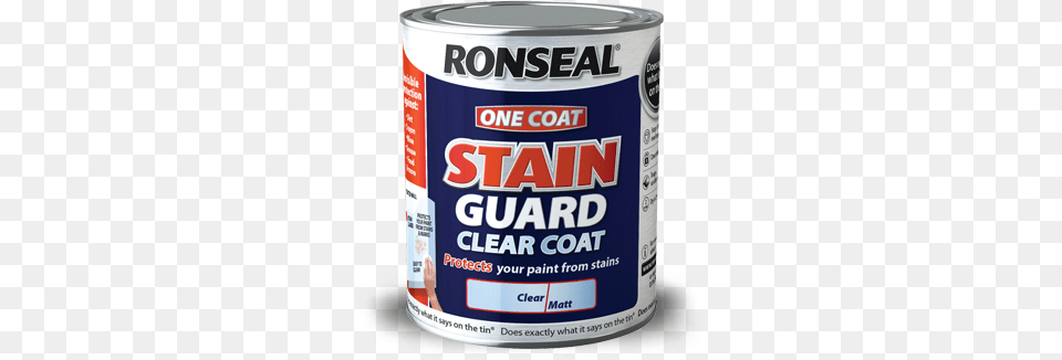 Oc Stain V4 Ronseal Stain Guard, Tin, Can, Paint Container Free Transparent Png