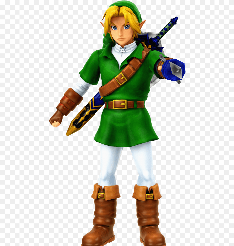 Ocarina Of Time 3d Link Download Ocarina Of Time 3ds Link, Clothing, Costume, Person, Footwear Free Png
