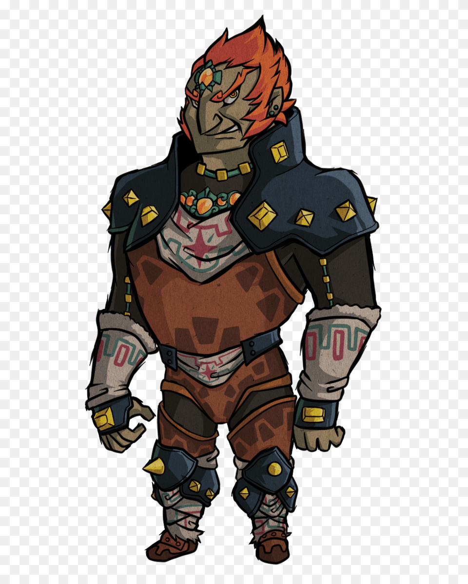 Ocarina Of Time Ganondorf Wind Waker Style, Book, Comics, Publication, Baby Png