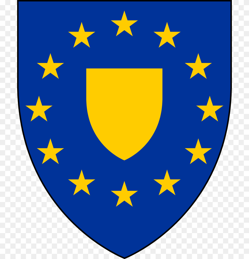 Ocarms For The European Union Ministry Of Heraldry European Union Flag, Armor, Shield Free Png