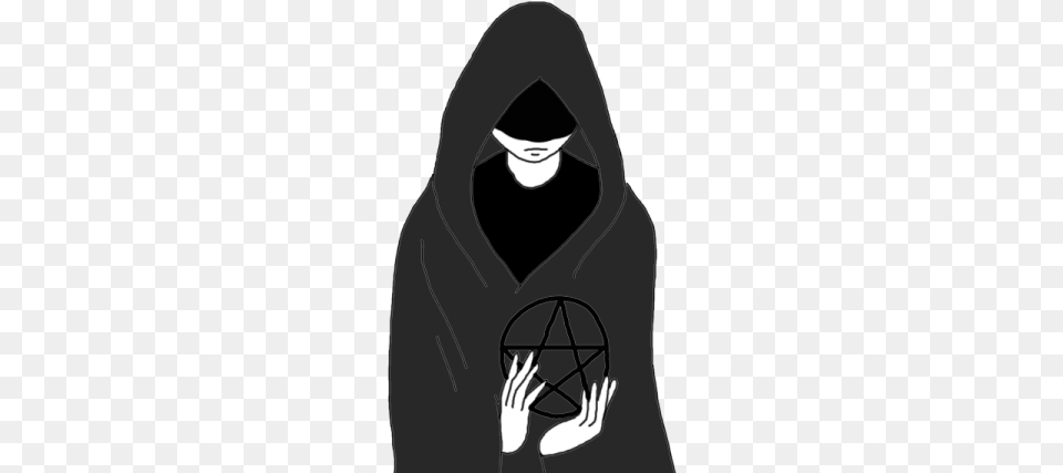 Occult Illustration, Hood, Clothing, Fashion, Sweater Png Image
