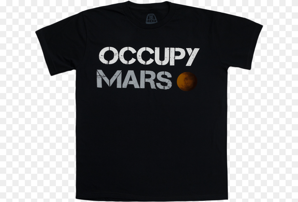 Occupy Mars Shirt T Shirt, Clothing, T-shirt, Astronomy, Moon Png Image
