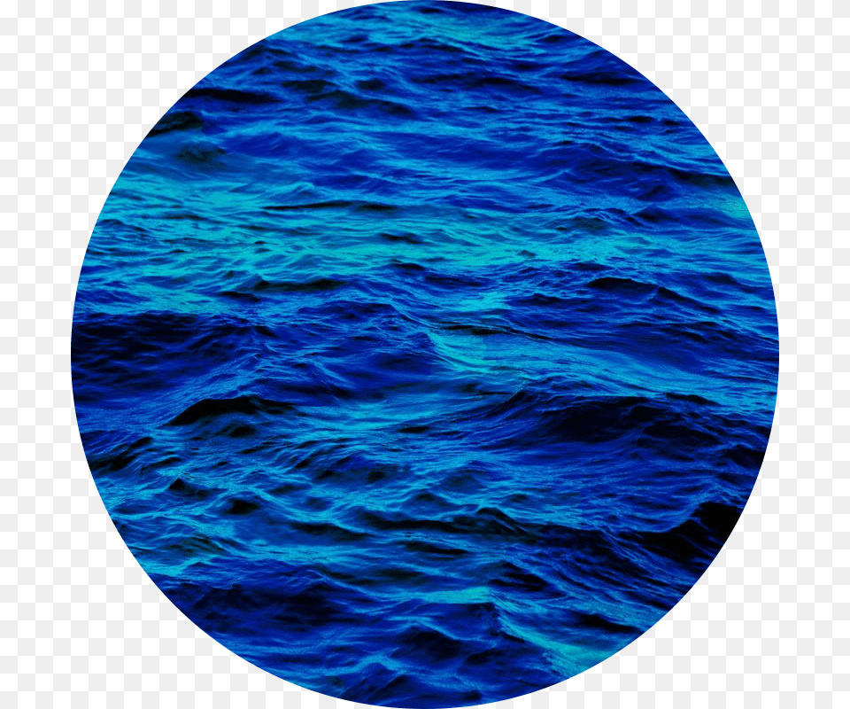 Ocean Blue Aesthetic Blueaesthetic Freetoedit, Sphere, Window, Nature, Outdoors Free Png