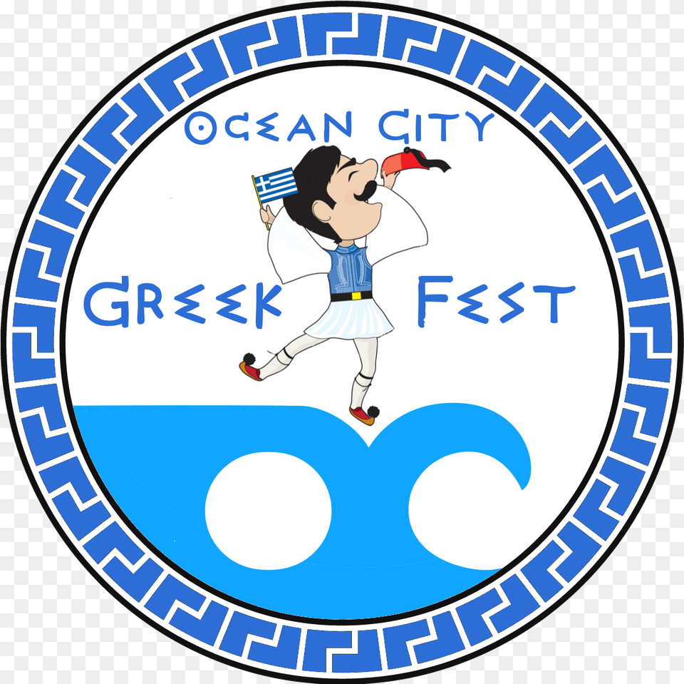 Ocean City Greek Festival Logo Ocean City Greek Festival, Person, Face, Head Free Transparent Png