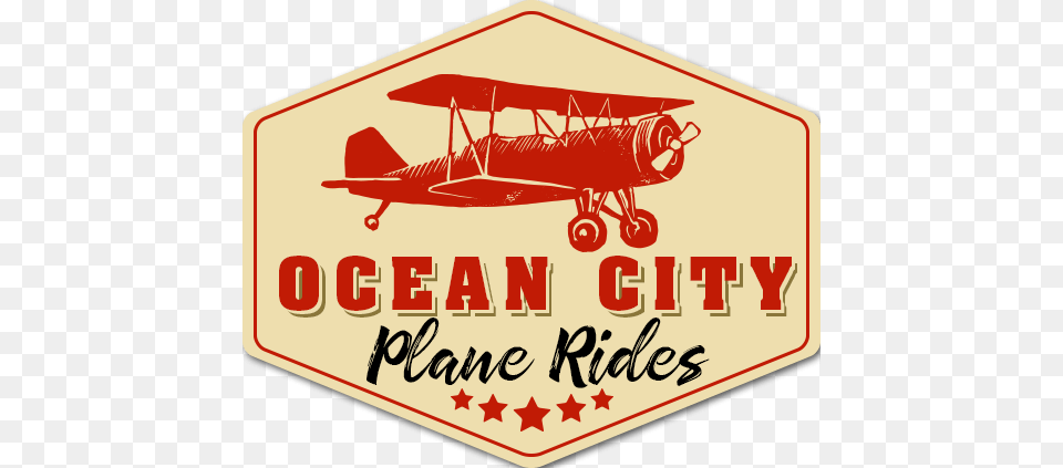 Ocean City Plane Rides Biplane, Aircraft, Transportation, Vehicle, Airplane Free Png Download