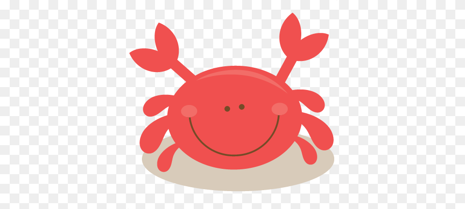 Ocean Clipart Crab Cute Crab, Food, Seafood, Animal, Invertebrate Png Image