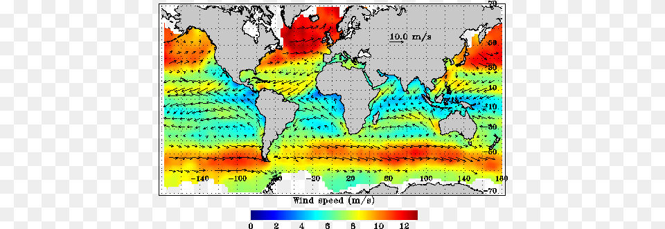 Ocean Currents Prevailing Winds, Chart, Plot, Map, Atlas Free Png Download