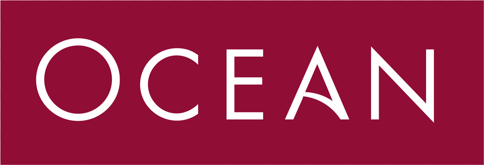 Ocean Logo Transparent Graphics, Maroon, Text Png