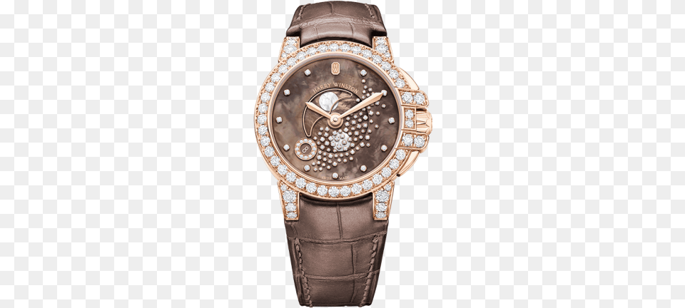 Ocean Moon Phase 36mm Harry Winston Ocean Moon Phase, Arm, Body Part, Person, Wristwatch Free Png Download