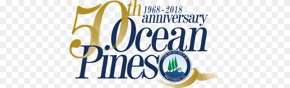 Ocean Pines 50th Anniversary Winter Ball, Logo, Dynamite, Weapon Free Png Download
