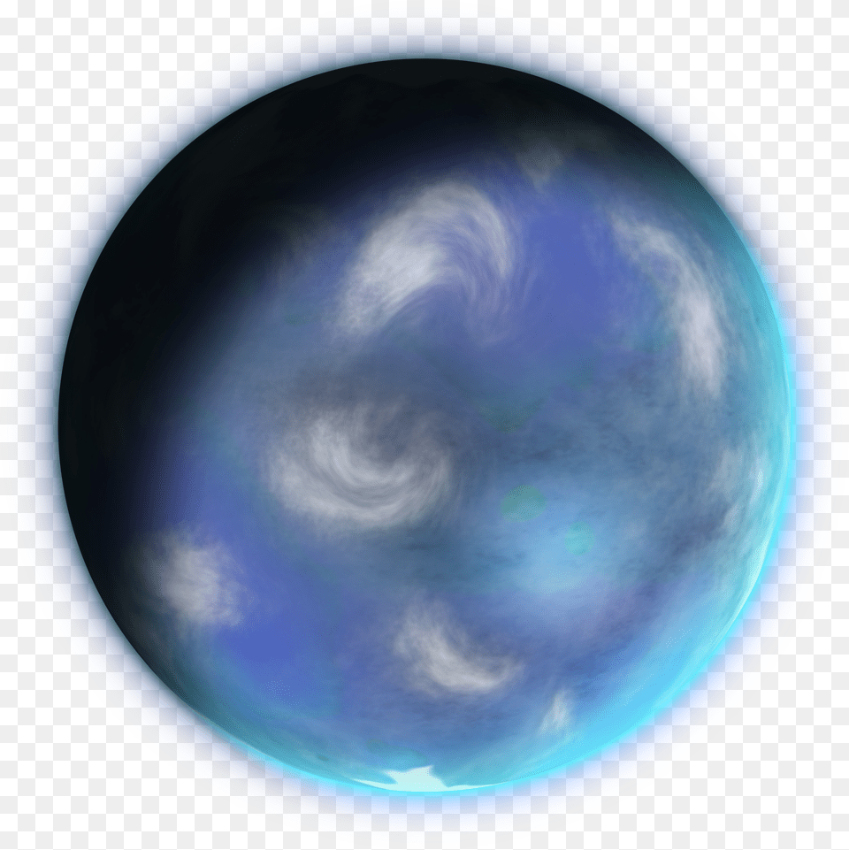 Ocean Planet Circle Png Image