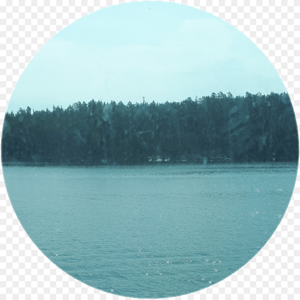 Ocean Sea Blue Water Circle Aesthetic Wow Transparent Aesthetic Circle Frame, Photography, Window, Nature, Outdoors Free Png