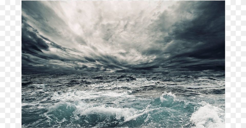 Ocean Sea Sky Clouds Stormy Leuchtturm Gemlde Sturm, Nature, Outdoors, Sea Waves, Water Png Image