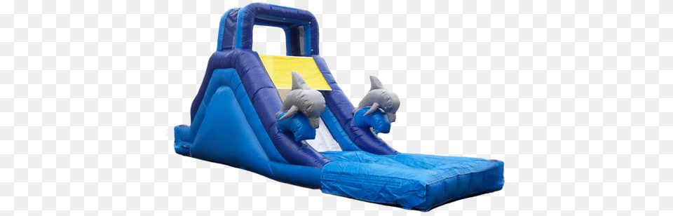 Ocean Slide With Pool Water Slide, Inflatable, Toy, Animal, Fish Free Png Download