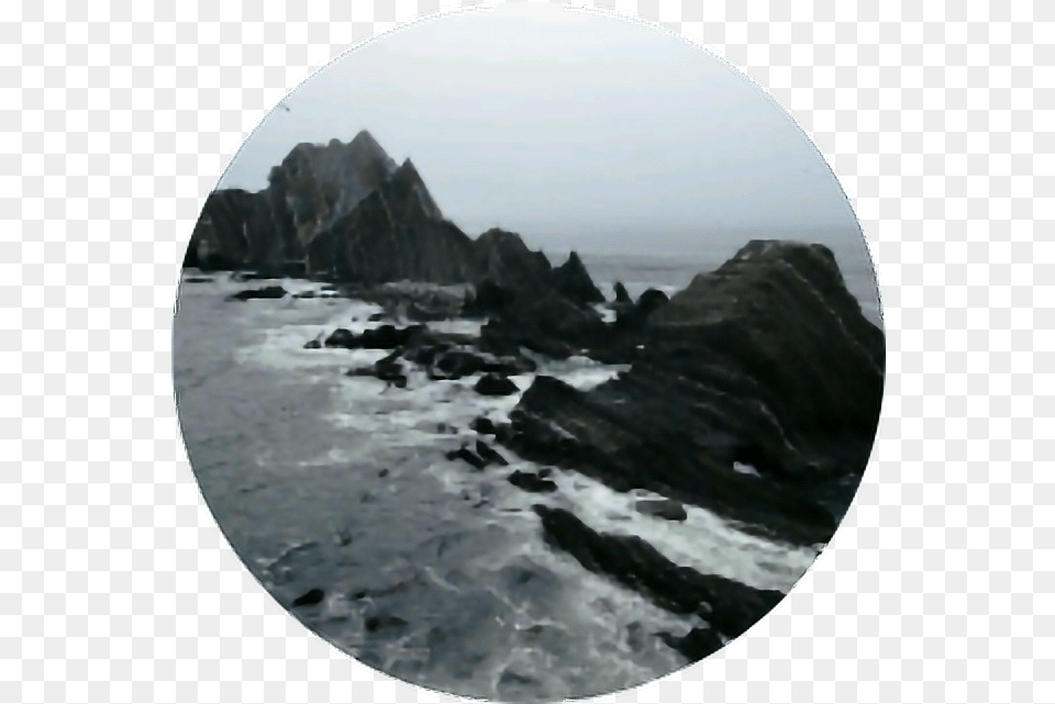 Ocean Splash Sea Rocks Rock Ocean Splash Black Iphone Wallpaper Tumblr Collage, Nature, Outdoors, Photography, Water Png Image