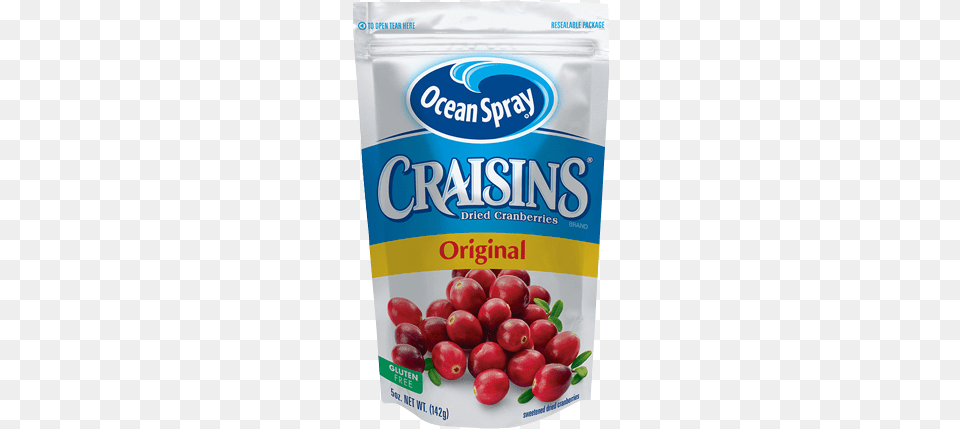 Ocean Spray Craisins Dried, Food, Fruit, Plant, Produce Png Image