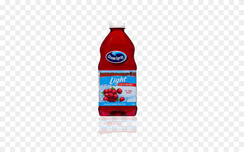 Ocean Spray Cranberry Light Fruit Drink, Beverage, Juice, Food, Ketchup Free Png Download