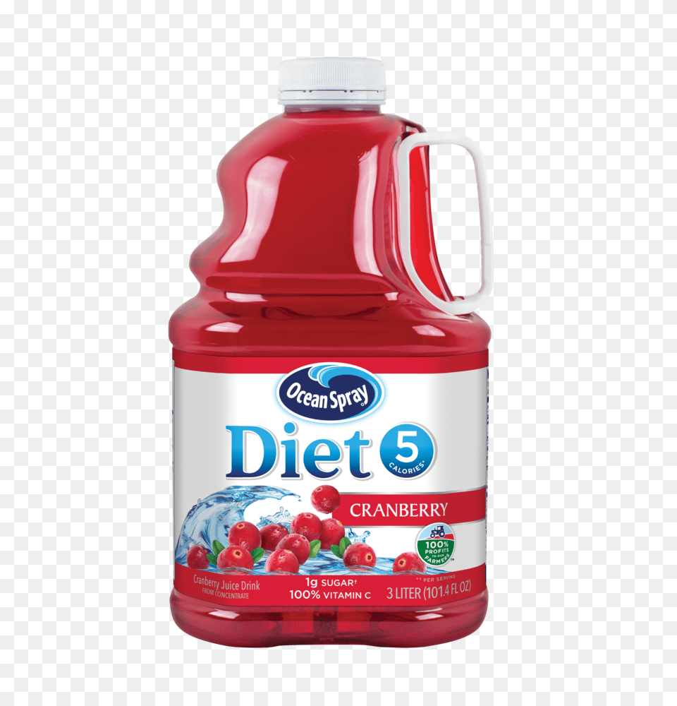 Ocean Spray Diet Juice Cranberry Fl Oz Count, Beverage, Food, Ketchup Png