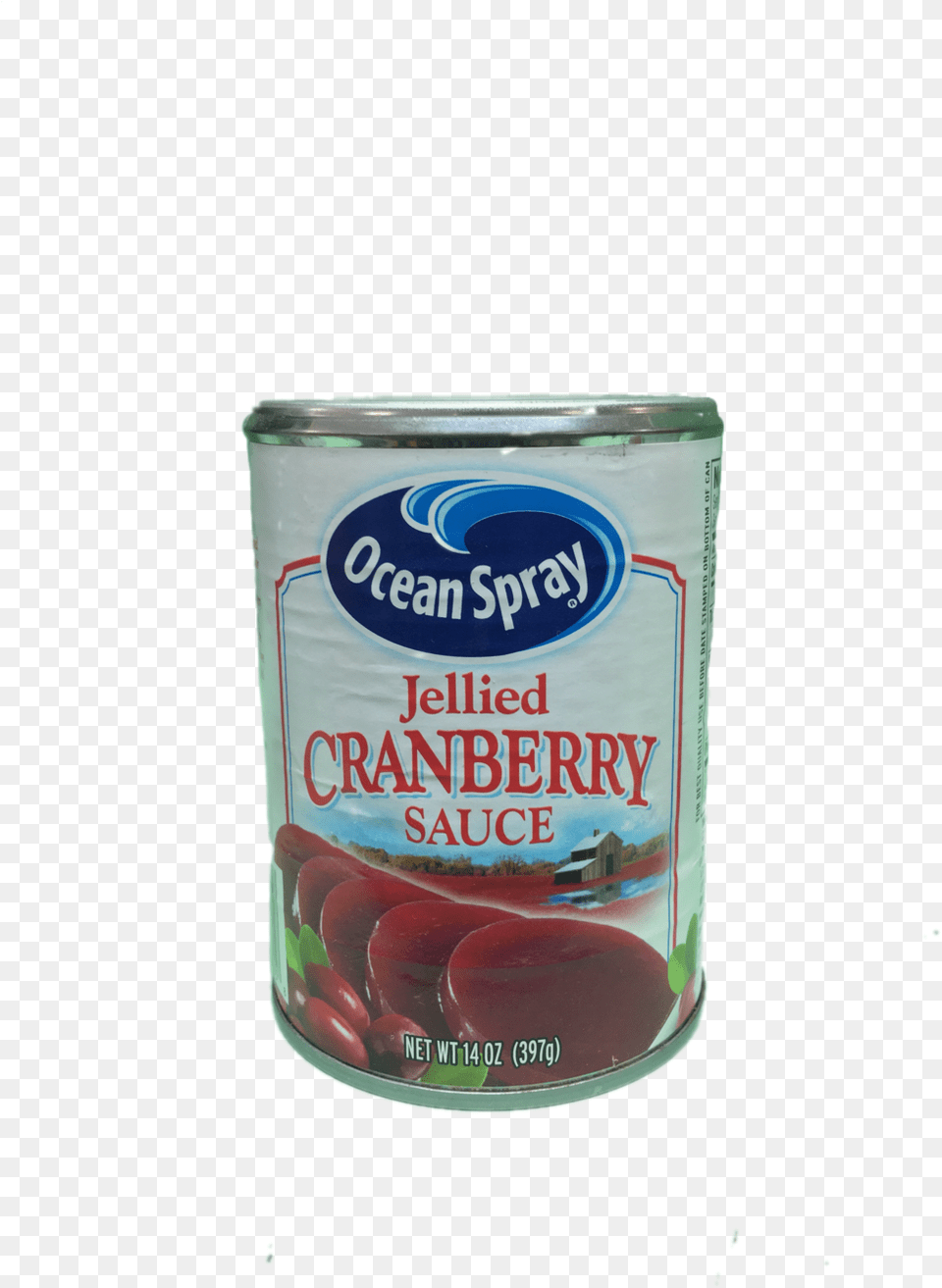 Ocean Spray Jellied Cranberry Sauce 14 Oz, Tin, Can, Aluminium, Canned Goods Free Png Download
