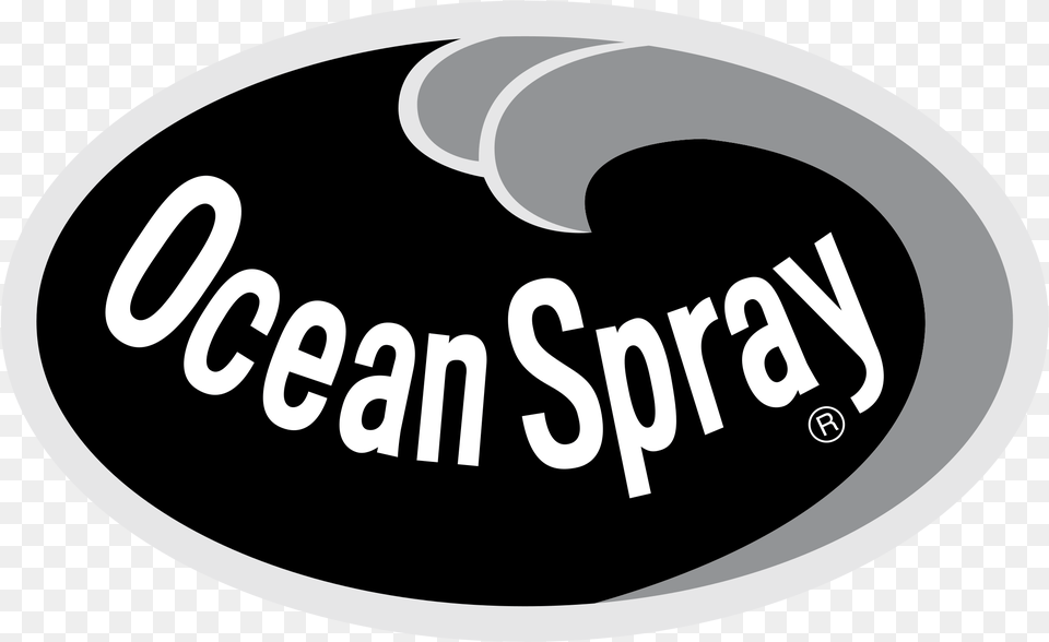 Ocean Spray Logo Transparent Ocean Spray Logo, Sticker, Disk, Text Png