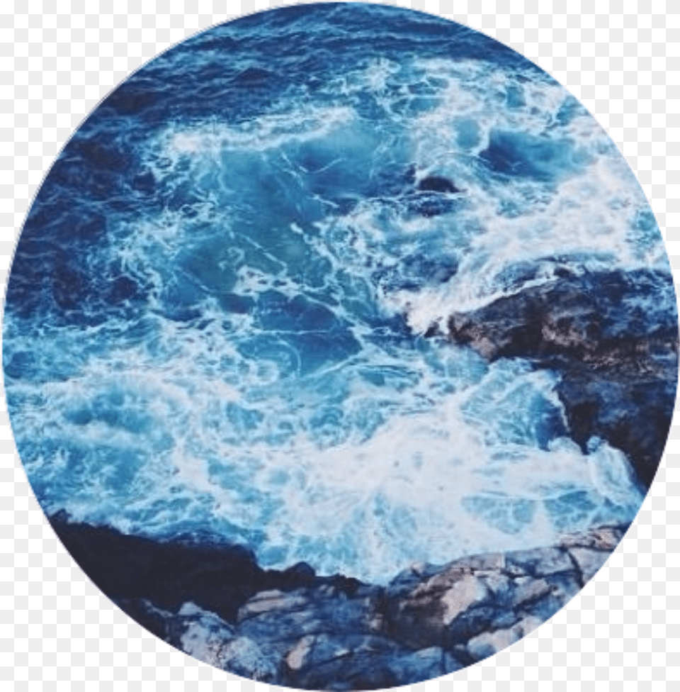 Ocean Tumblr Aesthetic Blue Tumblrblue Aestheticblue Ocean Aesthetic Free Png Download