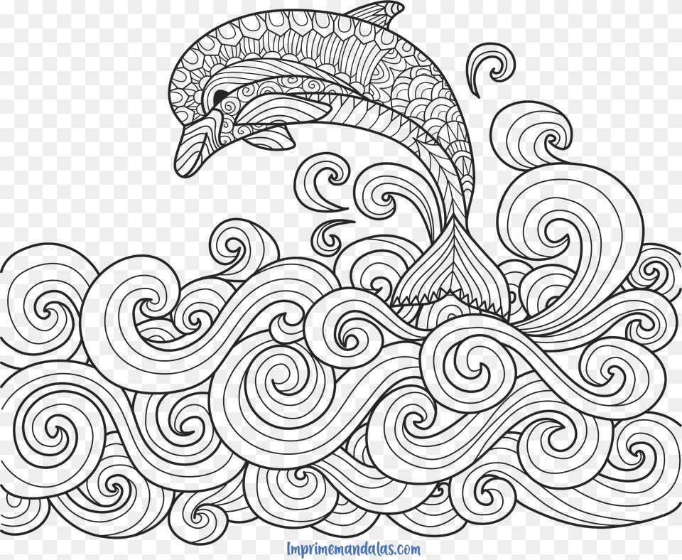 Ocean Waves Coloring Sea, Art, Doodle, Drawing, Floral Design Free Png