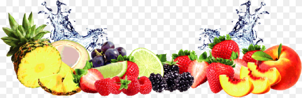 Oceana Minerals Transparent Fruit Splash, Food, Plant, Produce, Berry Free Png Download