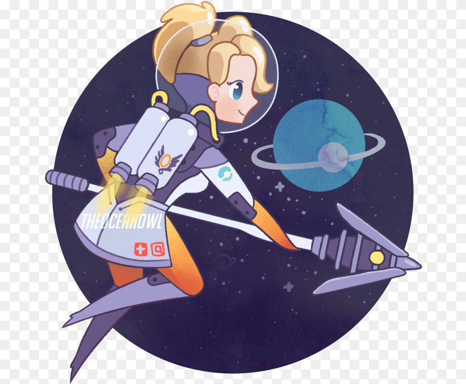 Oceanowl Mercy Fictional Character, Face, Head, Person, Baby Free Png Download