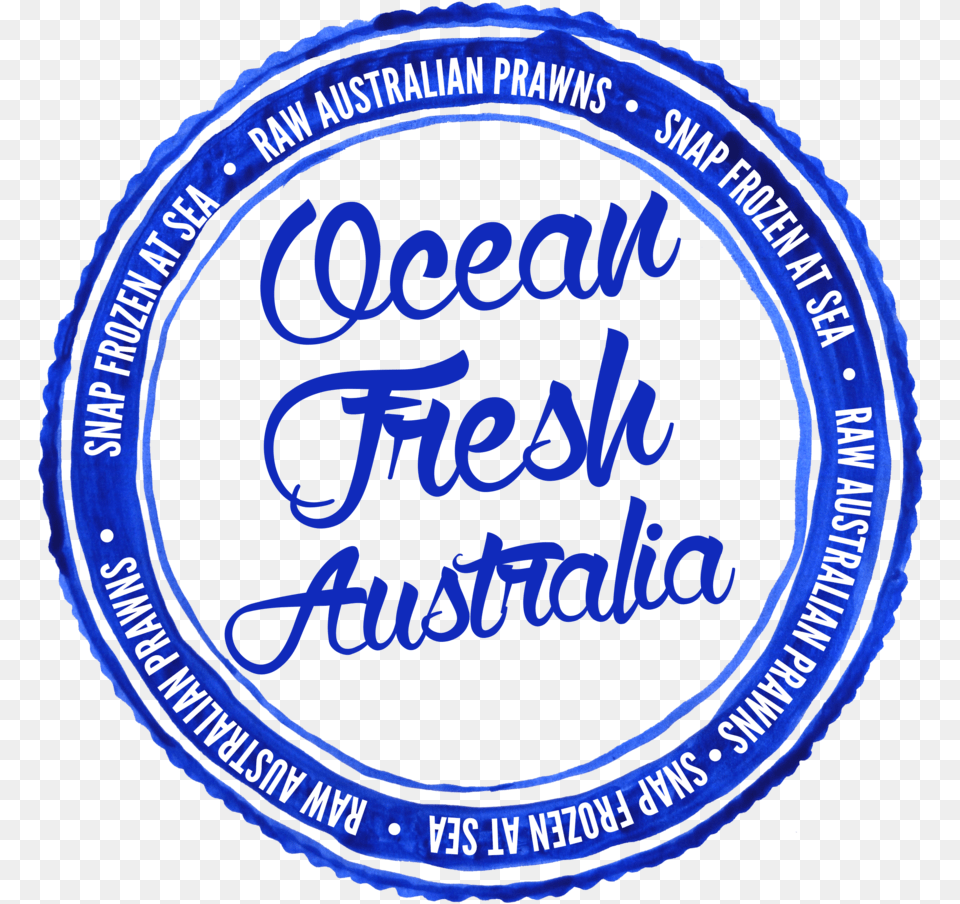 Oceean Fresh Australia Logo Circle, Text Free Png Download