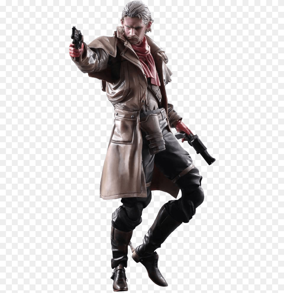 Ocelot Play Arts Kai 10 Action Figure Metal Gear Figures, Clothing, Coat, Costume, Person Free Png