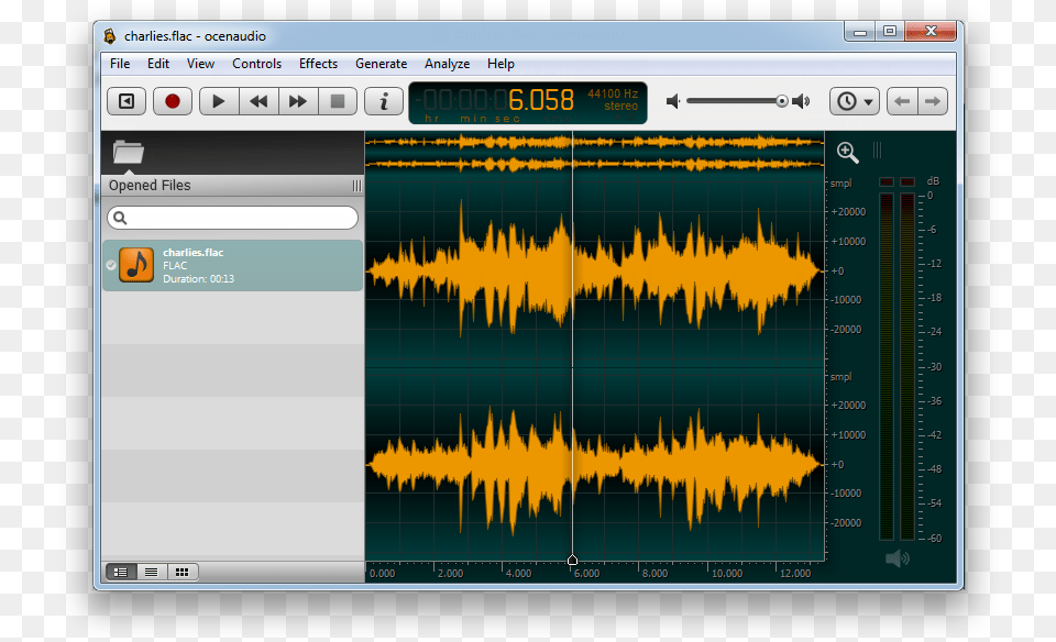 Ocenaudio Is A Cross Platform Easy To Use Fast And, Electronics, Screen, Computer Hardware, Hardware Free Png Download